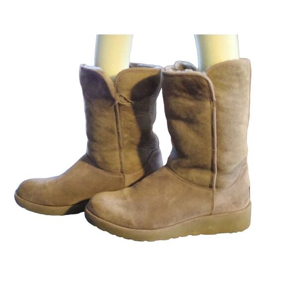 UGG Winter Women's Size 9G Classic Slim Mid-Calf Boot Gray S/N 1013428 - Picture 1 of 8